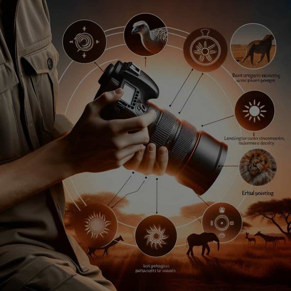 Quelles sont les meilleures stratégies pour photographier la faune en safari au Botswana?