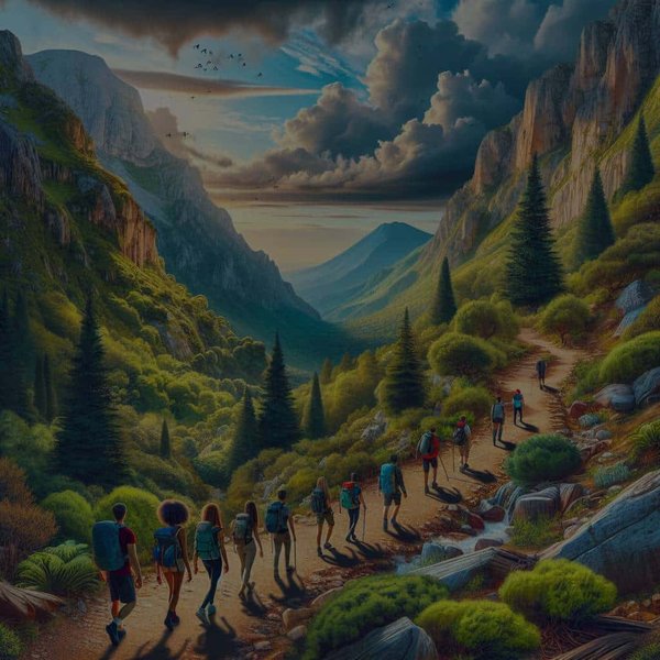 Quelles locations en Grèce continentale incluent des randonnées guidées sur le mont Olympe?